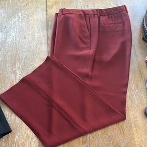 Lafayette 148 New York Burgandy Pants